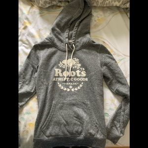 Roots Grey hooded sweatshirt